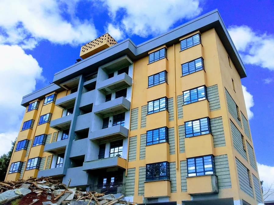 Concrete slab casting, Malvern Apartments
